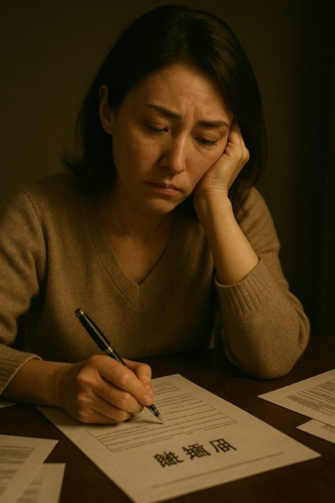離婚の手続きと苦悩