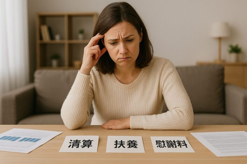 財産分与にもいろいろ種類があるみたい