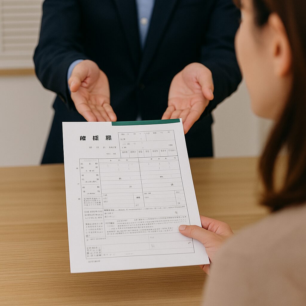 最後の手続き いろいろ決まったら、最後は離婚届を出すだけです。