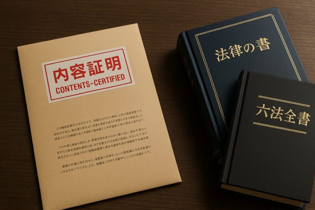 内容証明とは？どんなときに使うの？