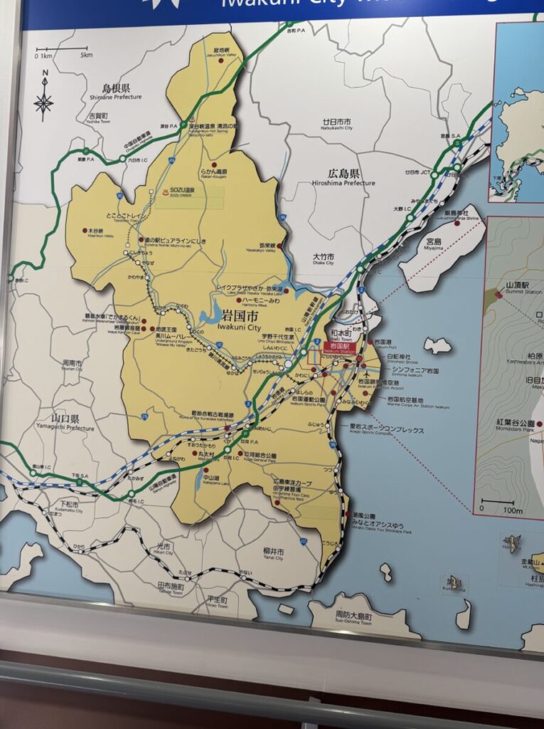 岩国市マップ