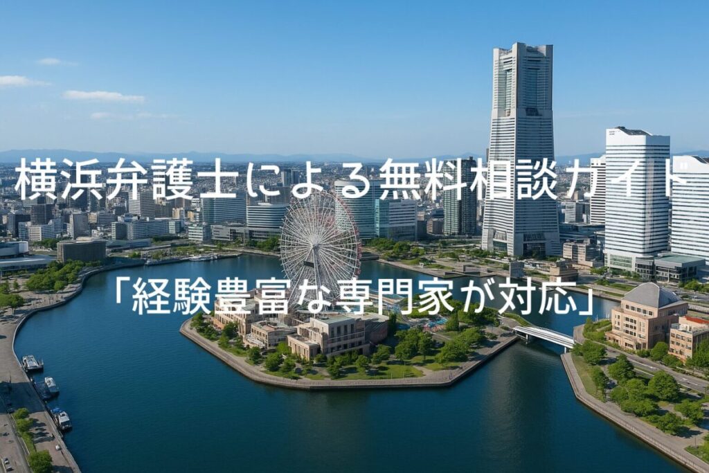横浜弁護士による無料相談ガイド 「経験豊富な専門家が対応」
